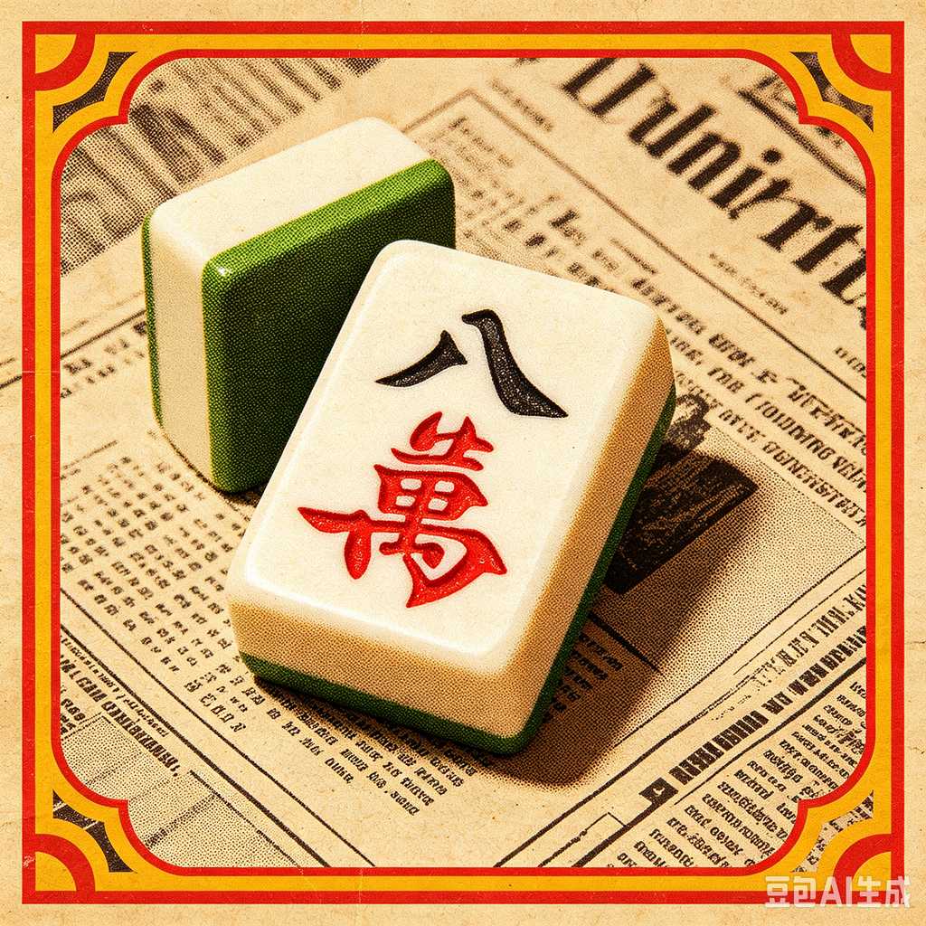 latest style mahjong tiles