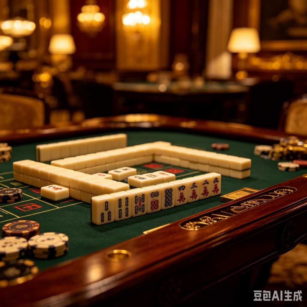 multi color mahjong set custom
