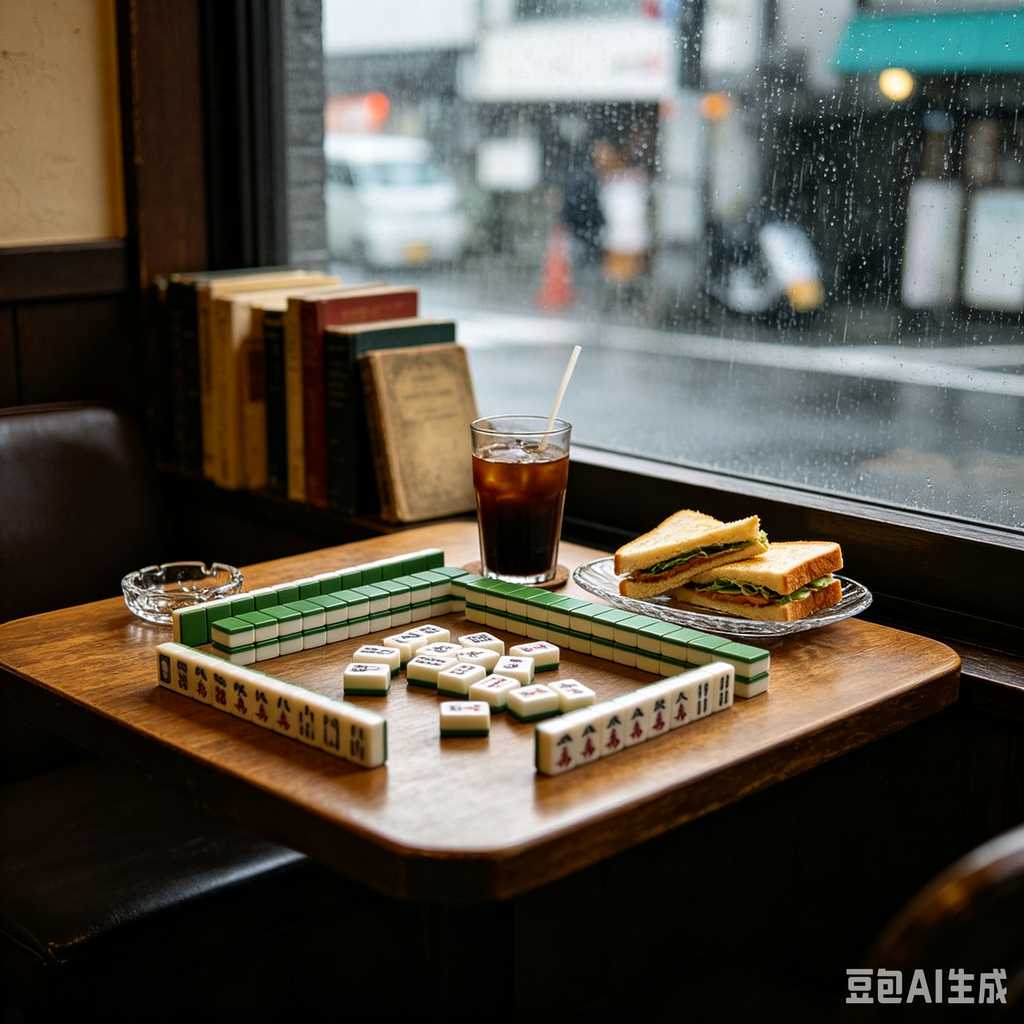 mahjong set for family game night