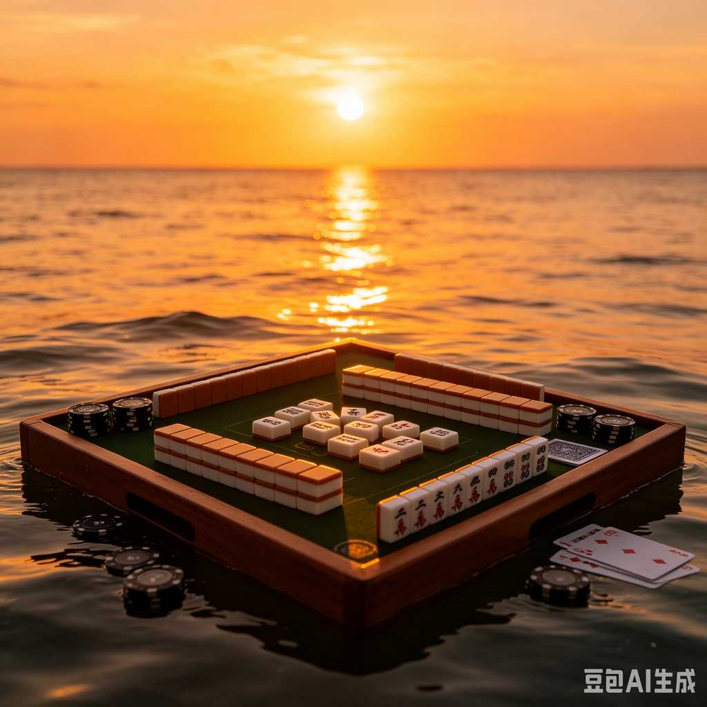 camping leisure mahjong set